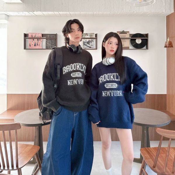 BROOKLYN圓領毛衣 