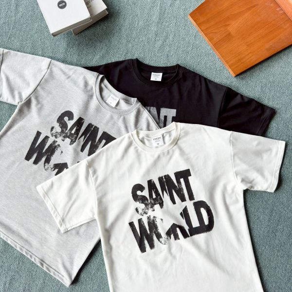SAINT WORLD星星消散印花Tee 