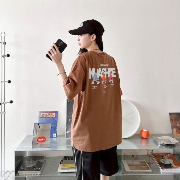 【現貨+預購】三角錐印花短Tee 