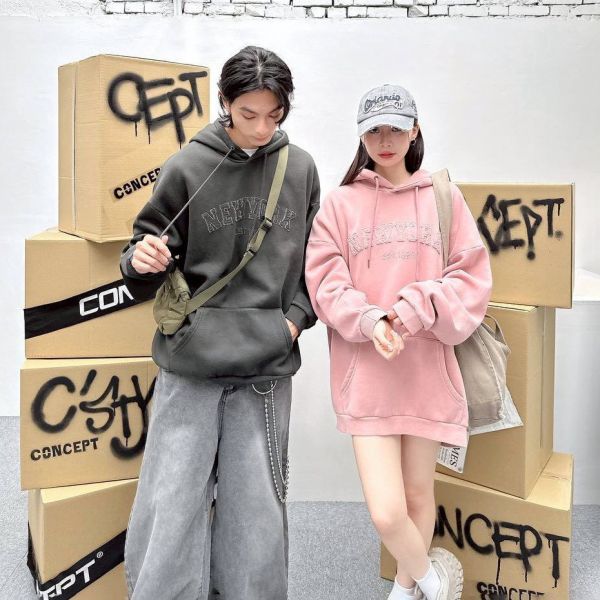 NEW YORK EST.1625立體貼布水洗帽Tee 