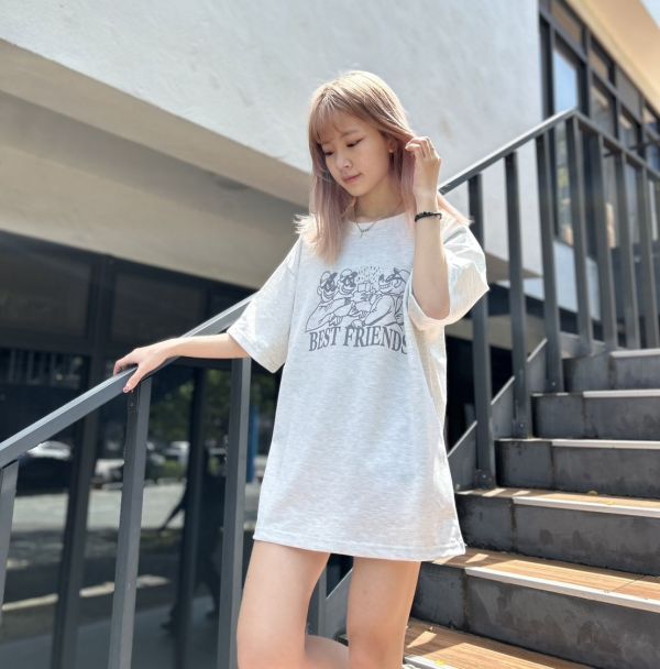 【現貨】Best Friends眼罩小偷乾杯Tee 