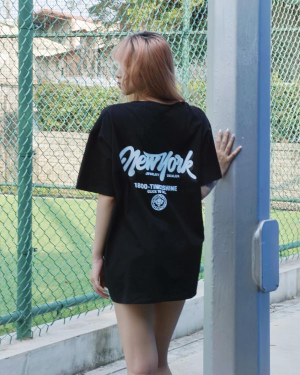【現貨】NEW YORK立體陰影短Tee 