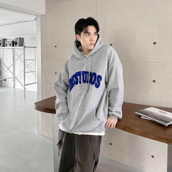 【現貨】INSSTUDIOS毛巾繡刷毛帽Tee 