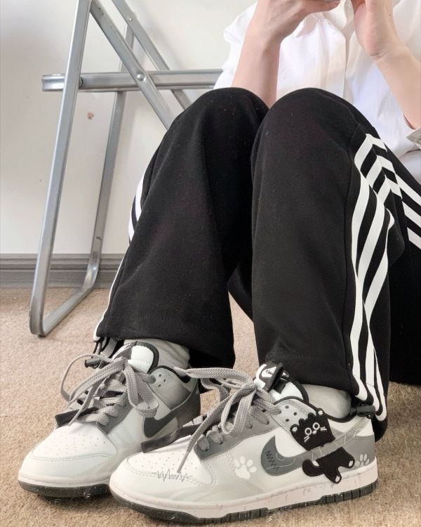 【訂製款】Nike dunk 奶灰爪爪 