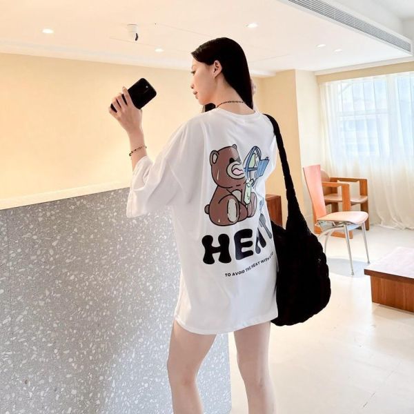 【現貨】HEAT電扇小熊短Tee 