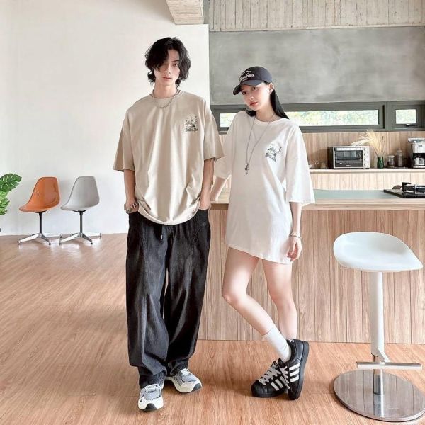 【現貨】柴犬與法鬥手繪感短Tee 