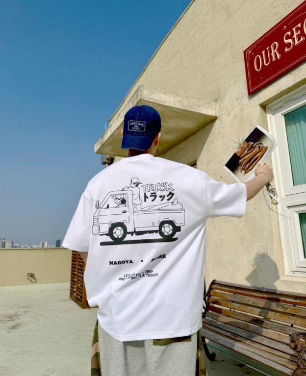 【SORONA®現貨】TRUCK日文皮卡印花涼感Tee 