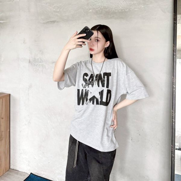 SAINT WORLD星星消散印花Tee 