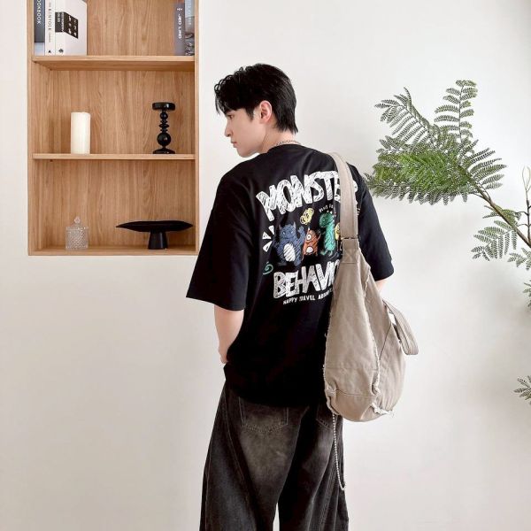 【SORONA®現貨】MONSTER BEHAVIOR 怪獸插畫印花涼感Tee 