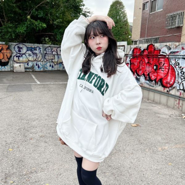 【預購】STANFORD貼布繡重磅帽Tee 