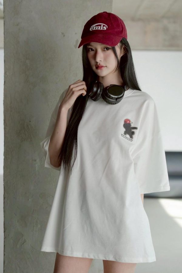 【現貨】閃電貓柴犬炫彩反光短Tee 