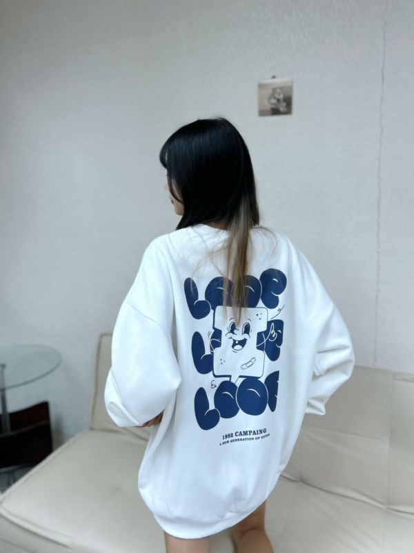 【現貨】卡通泡泡大學Tee 