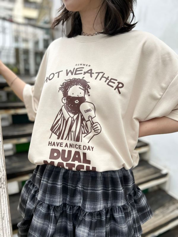 【現貨】HOT WEATHER夏日大叔Tee 