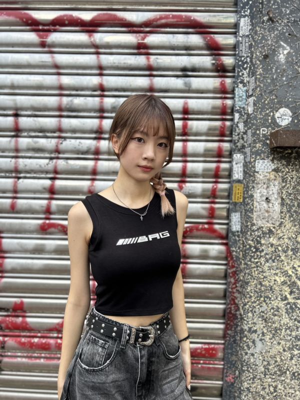 【現貨】BAG立體燙片罩杯背心 