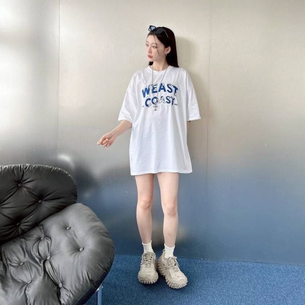 【SORONA®現貨】WEAST COAST接縫線造型貼布涼感Tee 