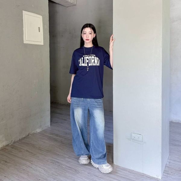 【SORONA®現貨】CALIFORNIA字母涼感Tee 