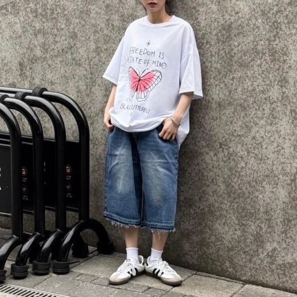 【預購】幻影噴墨蝴蝶Tee 