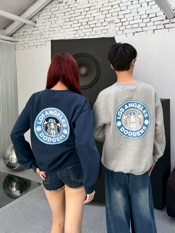 LA棒球帽刷毛大學Tee 