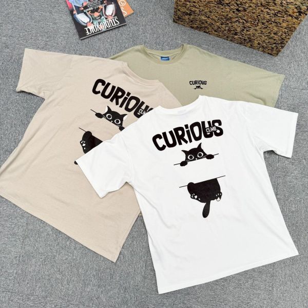 【現貨】CURIOUS貓咪印花短Tee 