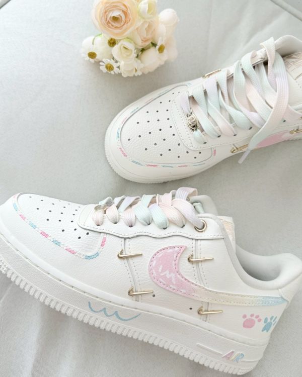 【訂製款】Nike Air Force1 彩虹蛋糕 - 女款 