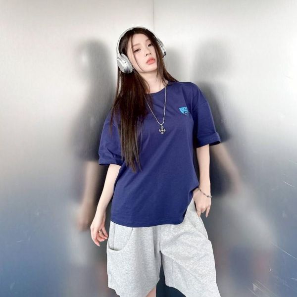 森林露營印花短Tee 