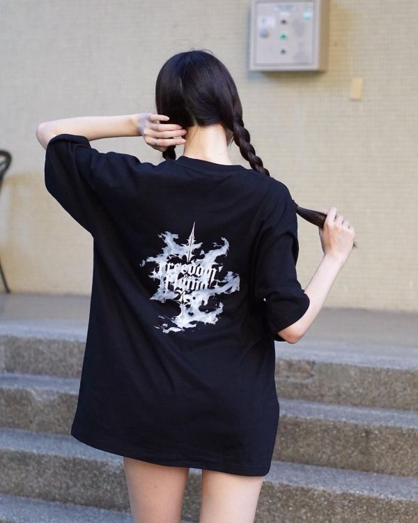 【現貨】暗焰殘影煙霧短Tee 