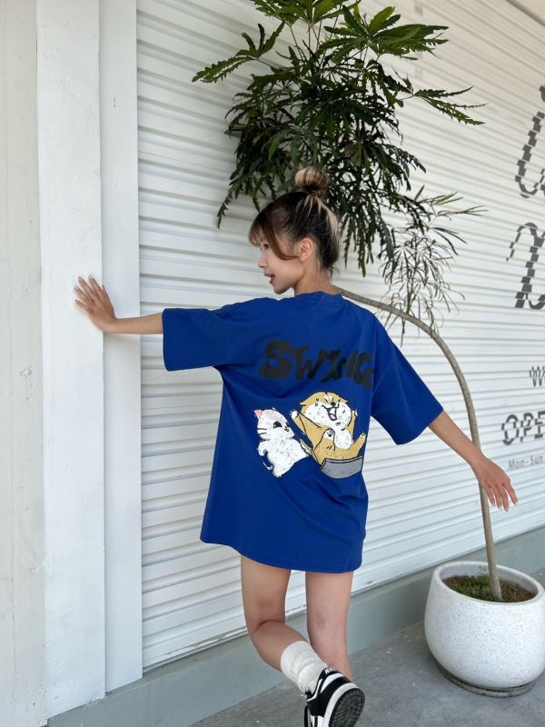 【SORONA®現貨】SWING柴犬鞦韆涼感Tee 