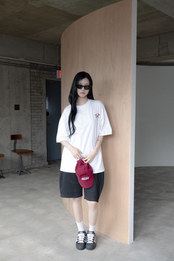 【SORONA®】LAZY FLOW慵懶貓咪印花短Tee 