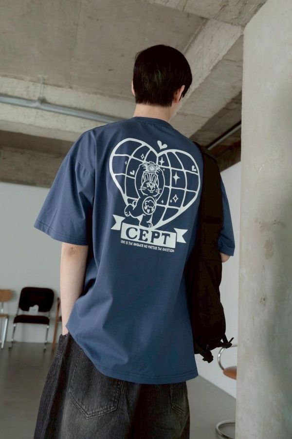 【SORONA®】愛心BUNNY兔涼感短Tee 