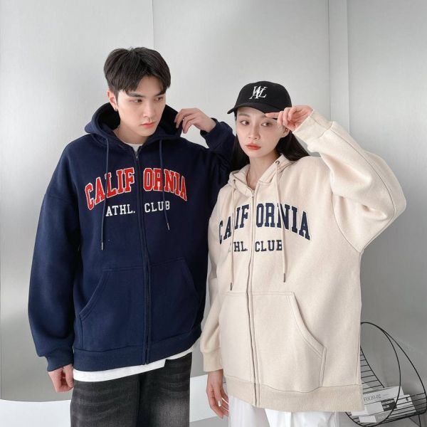刺繡CALIFORNIA連帽外套 