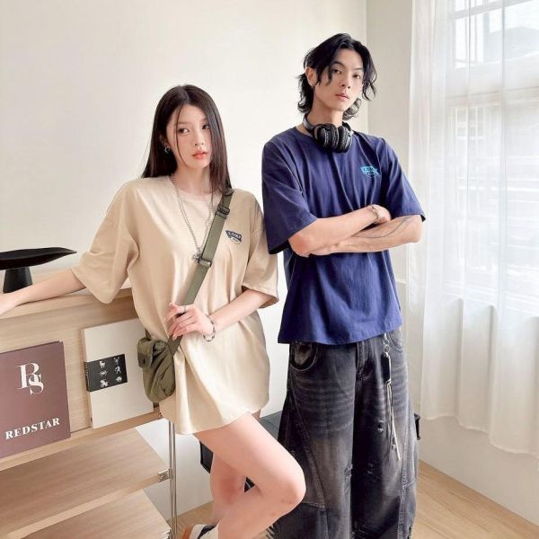 森林露營印花短Tee 