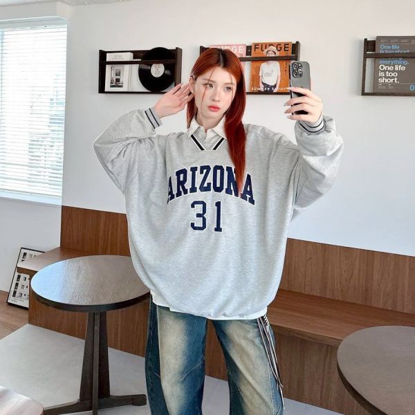 ARIZONA 31美式貼布刺繡大學Tee 