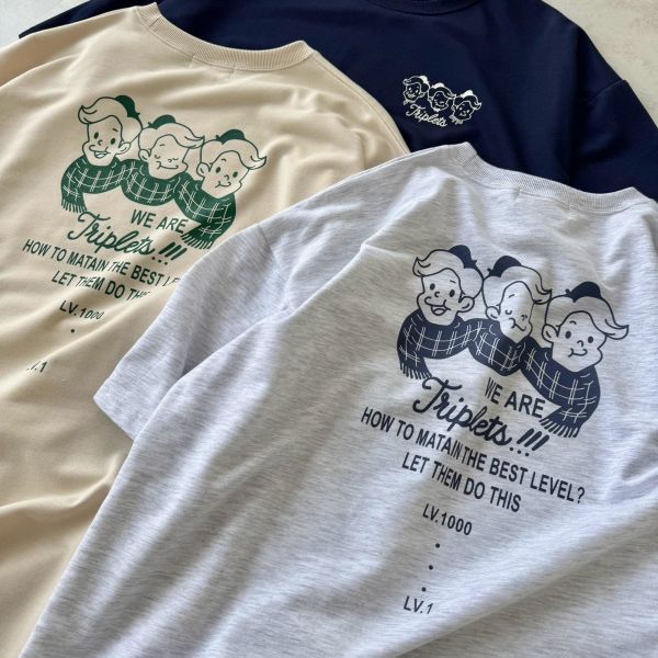 【現貨】圍巾小男孩插圖Tee 