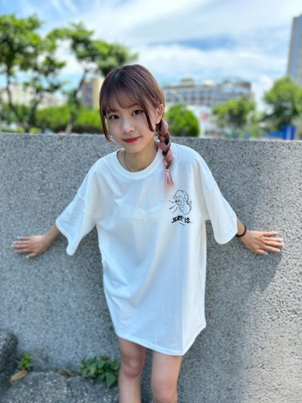 【現貨】TOM&JERRY手繪感印花Tee 