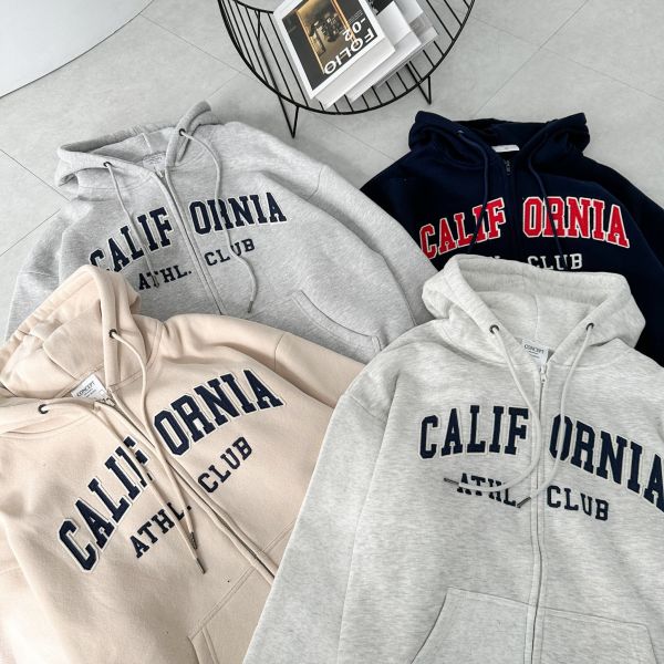 刺繡CALIFORNIA連帽外套 