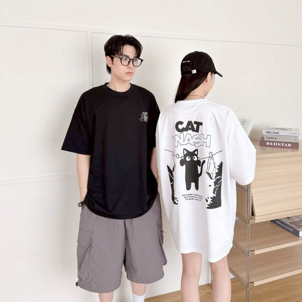 【SORONA®現貨】CAT WASH曬衣貓咪涼感Tee 
