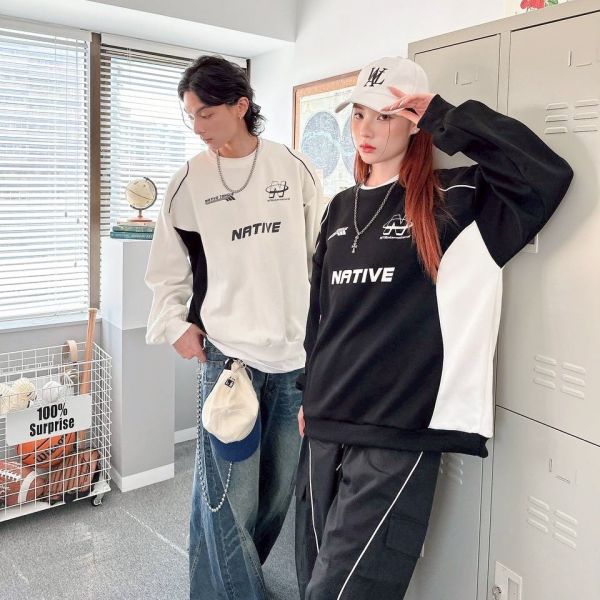 【現貨】NATIVE TONGUE 7拼接賽車風大學Tee 