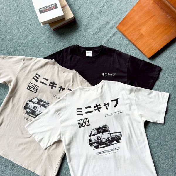 【現貨】MINI CAB日本貨車照片Tee 