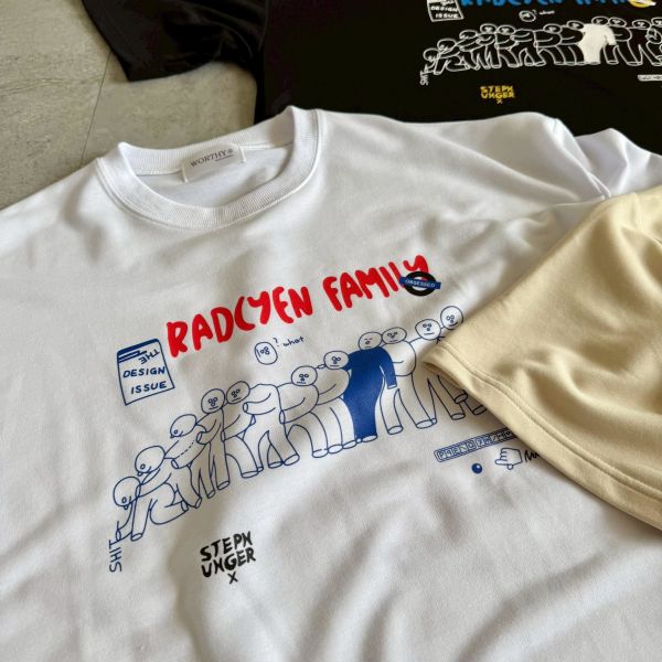 RADCYEN小人印花Tee 