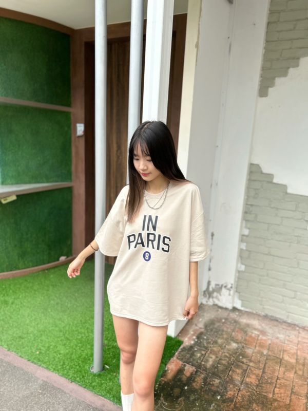 【現貨】IN PARIS美式字母Tee 