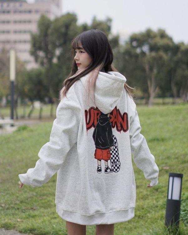 現貨【牛奶暖絨】滑板少年牛奶絨帽Tee 