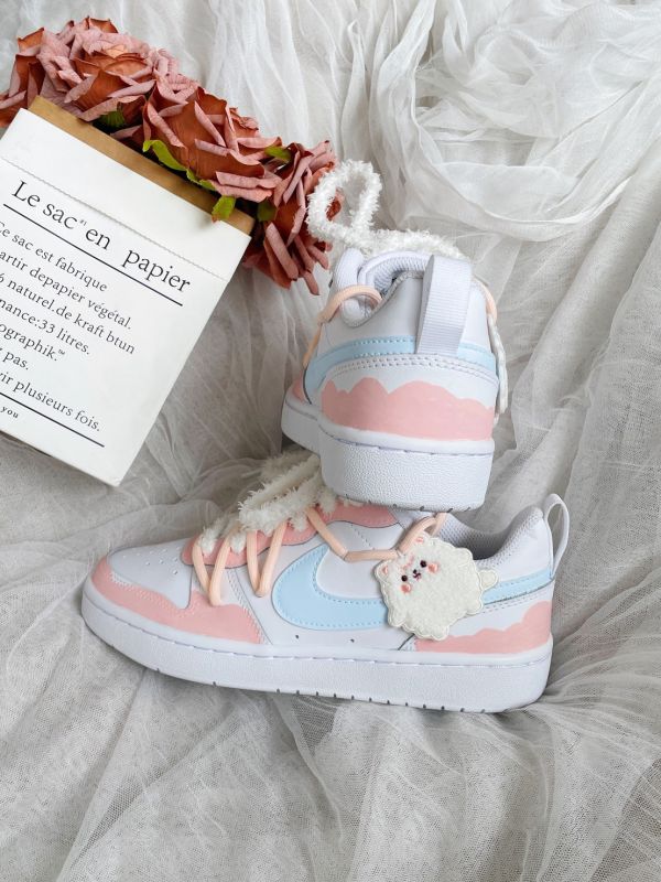 【訂製款】Nike Court Borough Low白熊日記-女款 