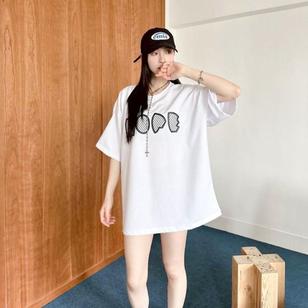 【現貨】HOPE斜紋字印花短Tee 