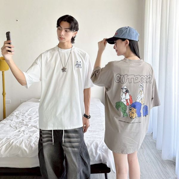 【SORONA®現貨】OUTDOOR雙人旅行涼感Tee 