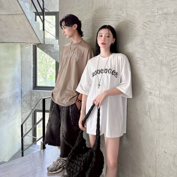 【SORONA®現貨】發泡螺旋哥德字涼感Tee 