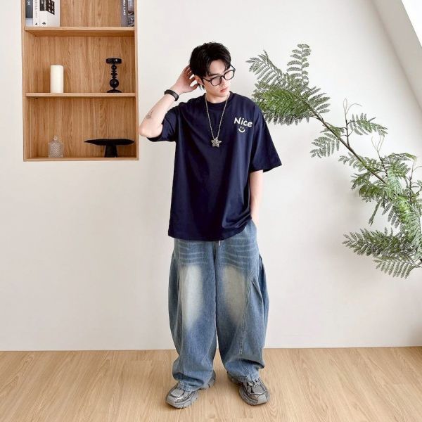 【SORONA®現貨】NICE 笑臉印花涼感Tee 