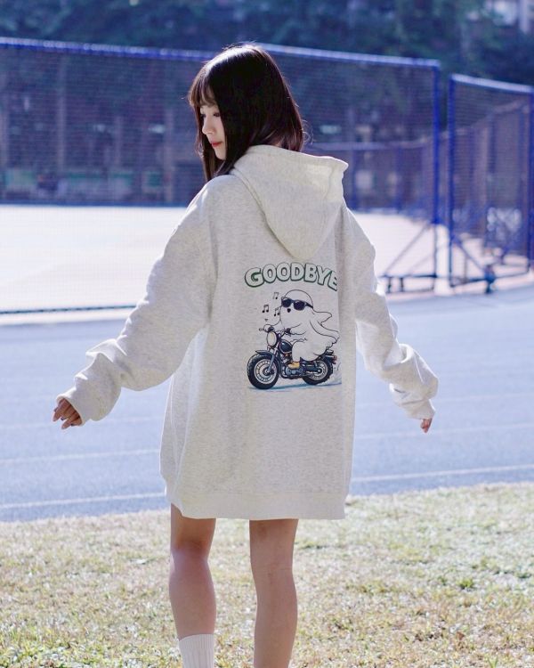 現貨【牛奶暖絨】Ghost音樂鬼騎士牛奶絨帽Tee 