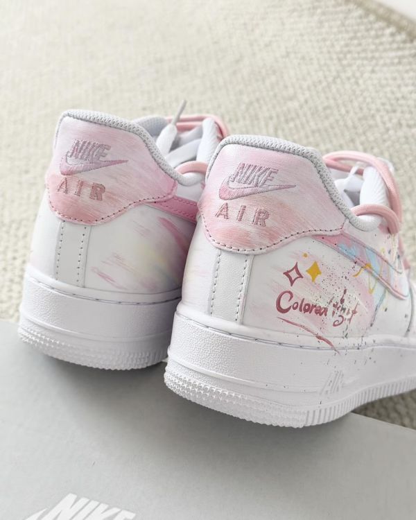 【訂製款】Nike Air Force 1 星愿塗鴉 - 女款 