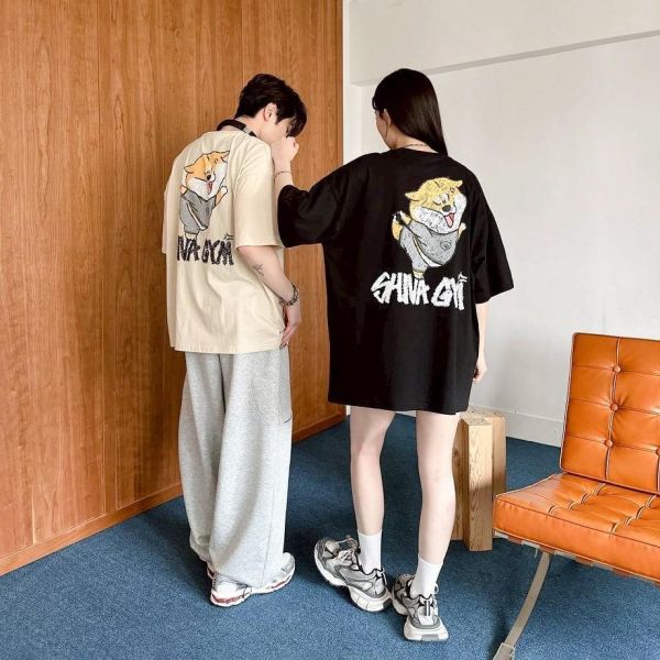 【現貨】SHIVA GYM柴犬插畫短Tee 