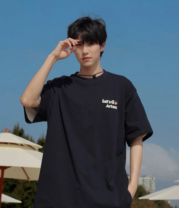 發泡啤酒露營短Tee 